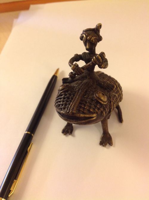 大蟾銅鑄工藝品