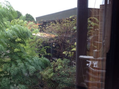 箱根酒店窗外風景2