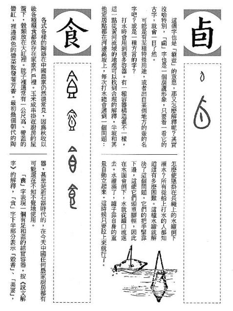漢字的故事：＜酒和器皿 ( 7-5 )＞